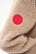 Teddy zandkleurig jack