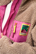 Teddy zandkleurig jack