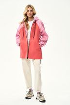 Valencia Flamingo Gefütterte Regenjacke