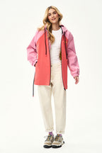 Valencia Flamingo Gefütterte Regenjacke