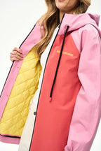 Valencia Flamingo Gefütterte Regenjacke
