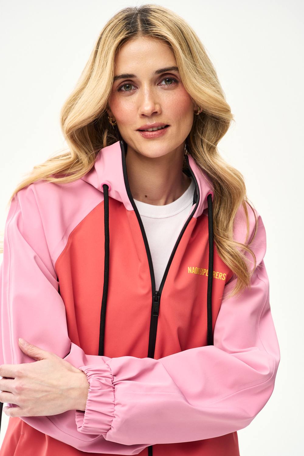 Valencia Flamingo Gefütterte Regenjacke