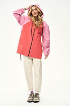 Valencia Flamingo Gefütterte Regenjacke