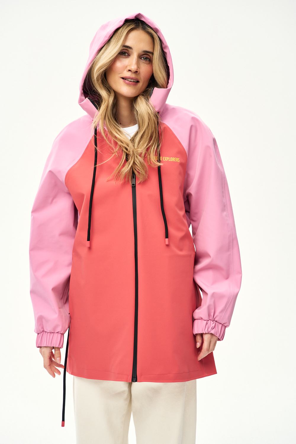 Valencia Flamingo Gefütterte Regenjacke