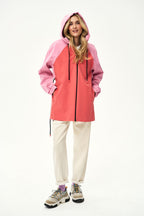 Valencia Flamingo Gefütterte Regenjacke