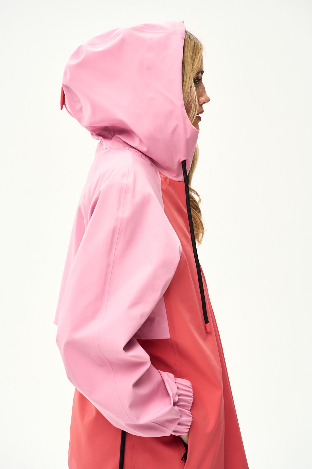 Valencia Flamingo Gefütterte Regenjacke