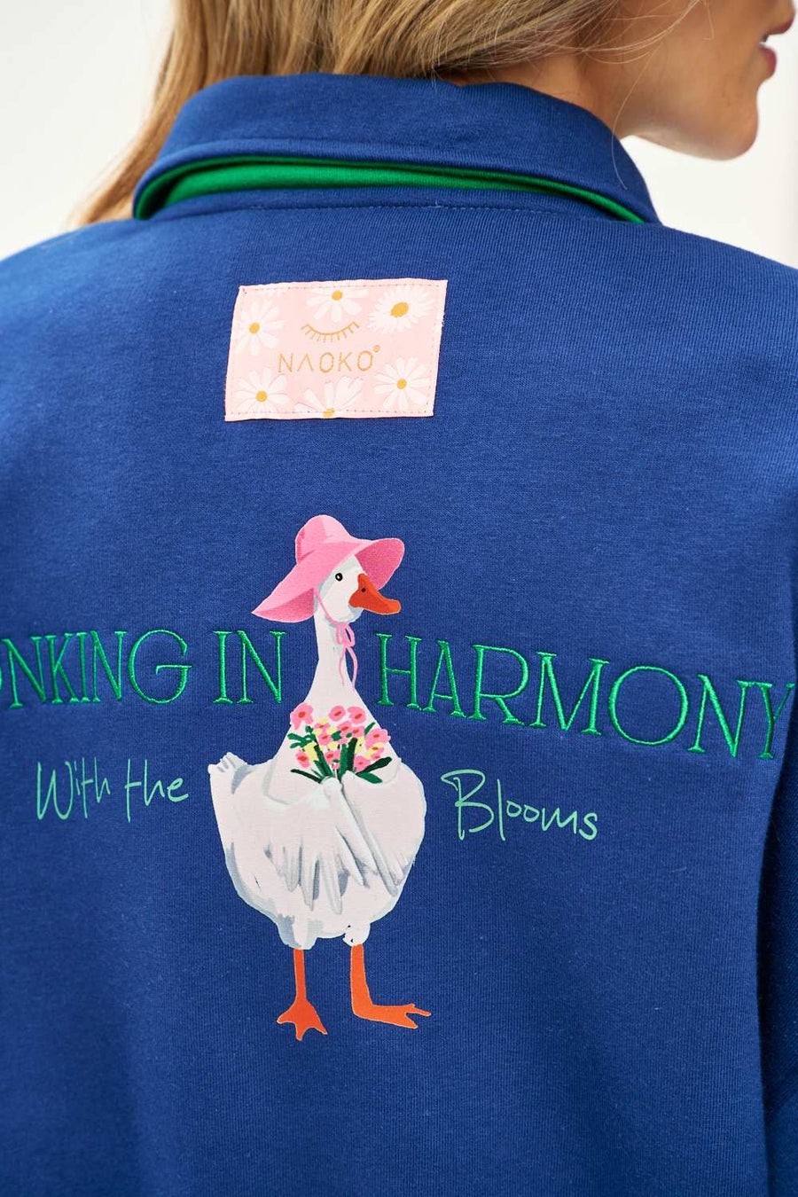 Hanorac cu fermoar Mrs. Goose
