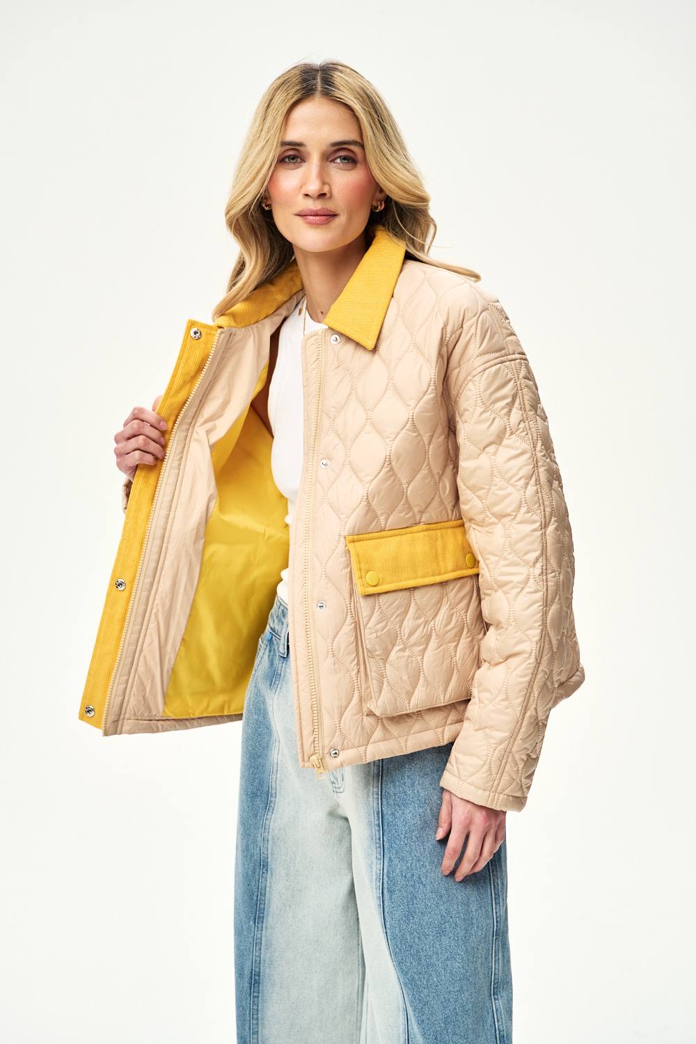 Geacă matlasată Honeycomb