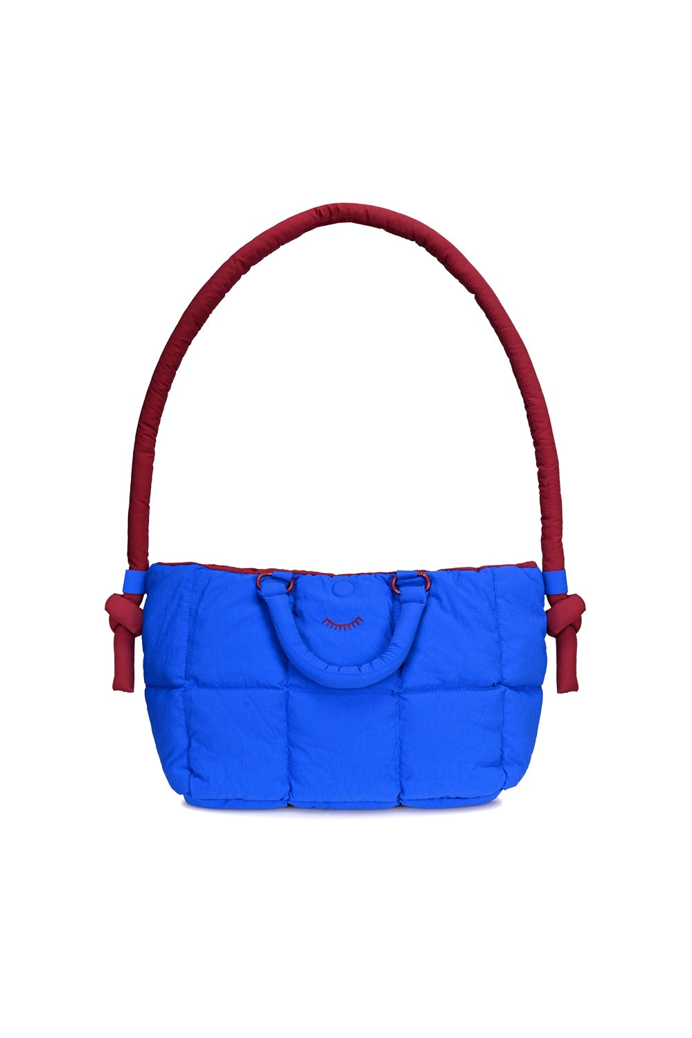 Geantă matlasată reversibilă Navy Cloud
