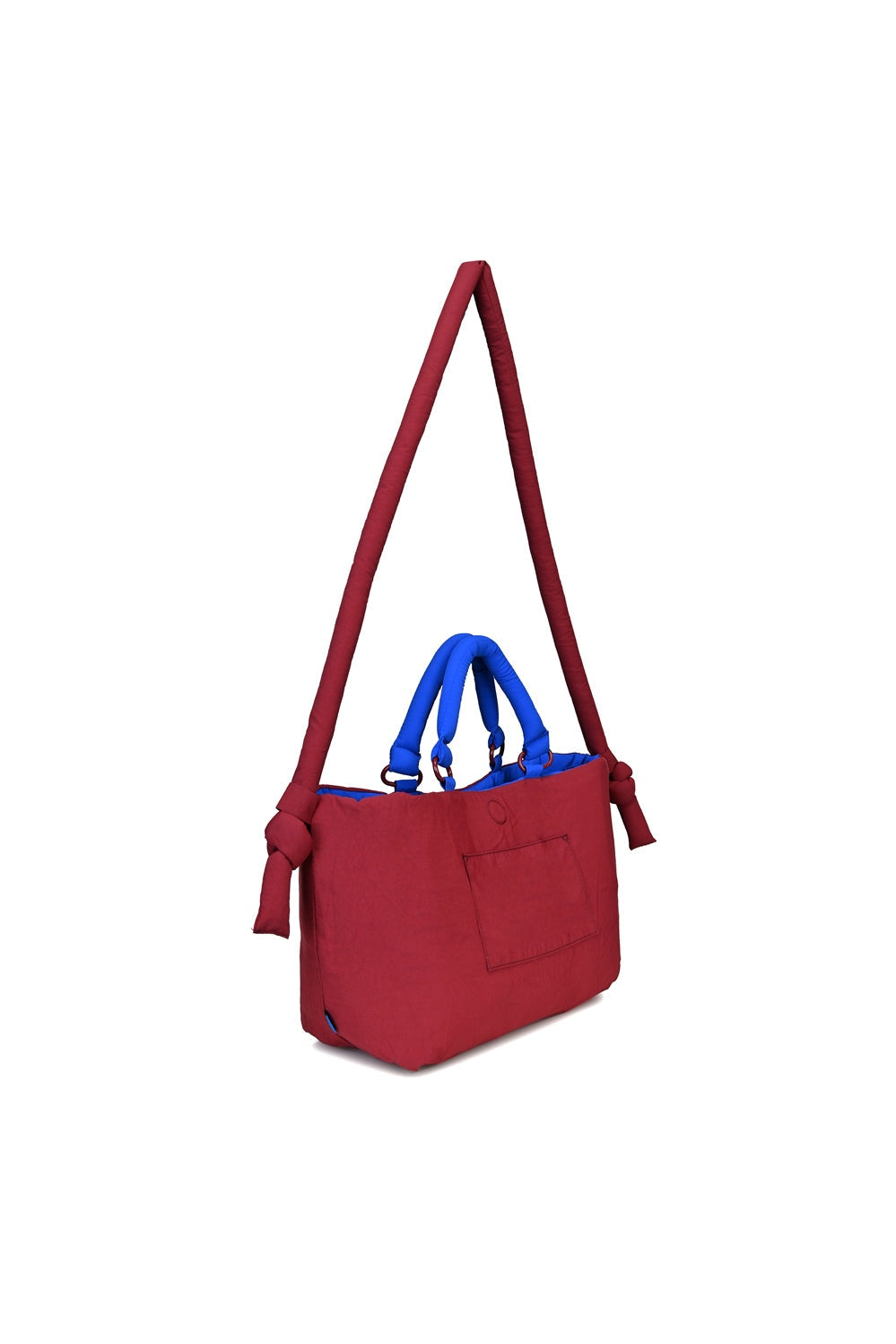 Navy Cloud reversible quilted bag – NAOKO-STORE.com