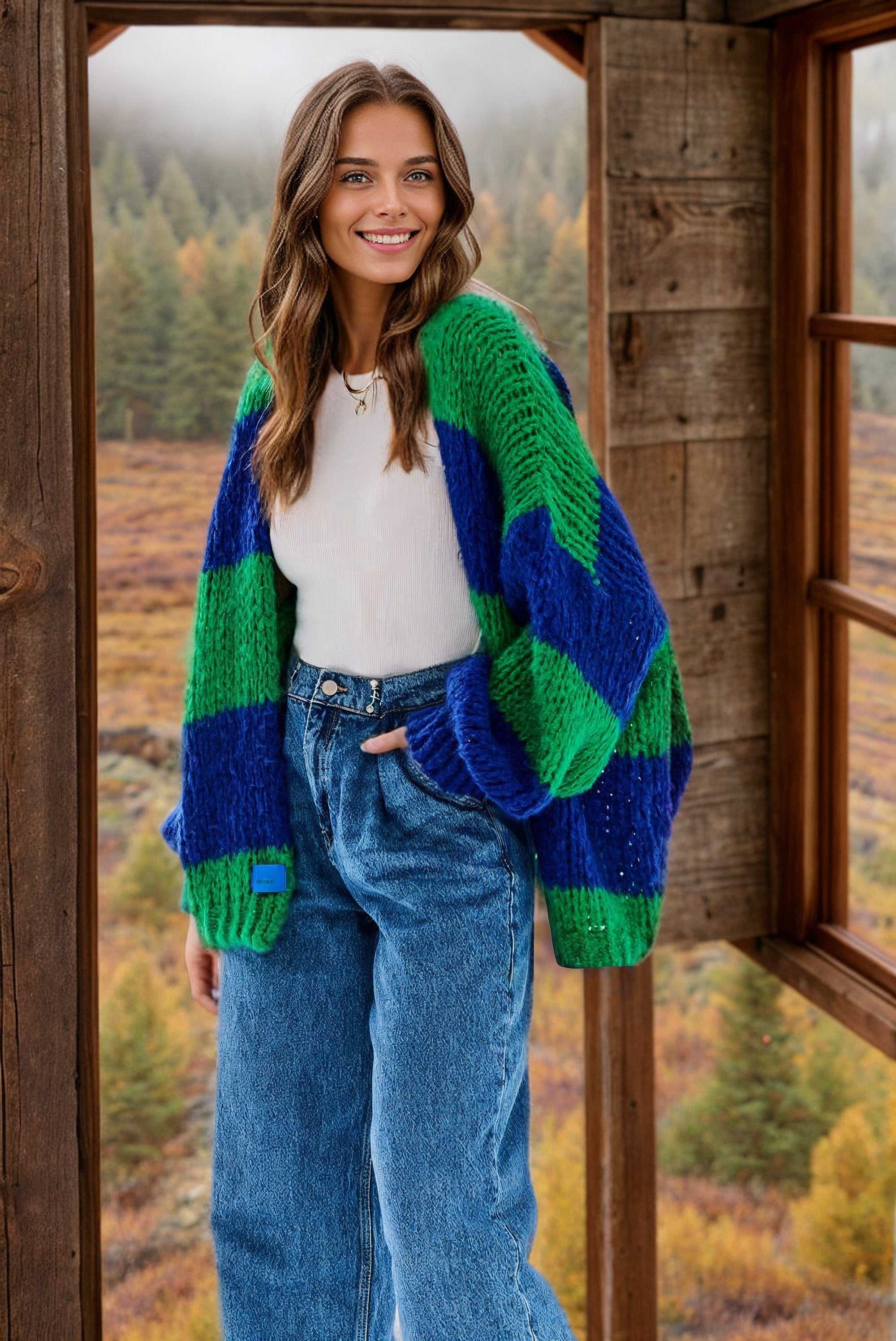 Ren Regndråbe Cardigan