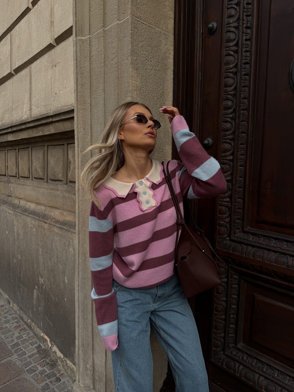 Berry Biscuit Wool Sweater