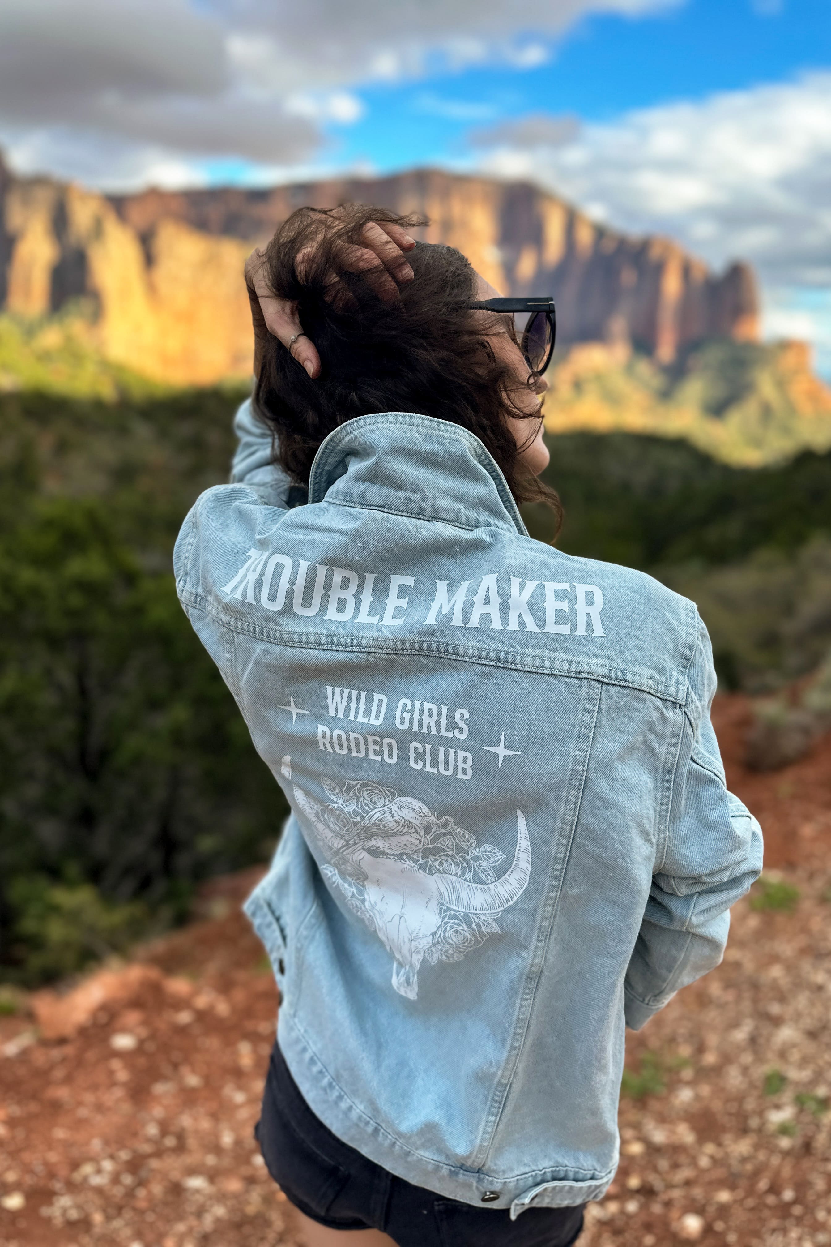 Trouble Maker denim jacket