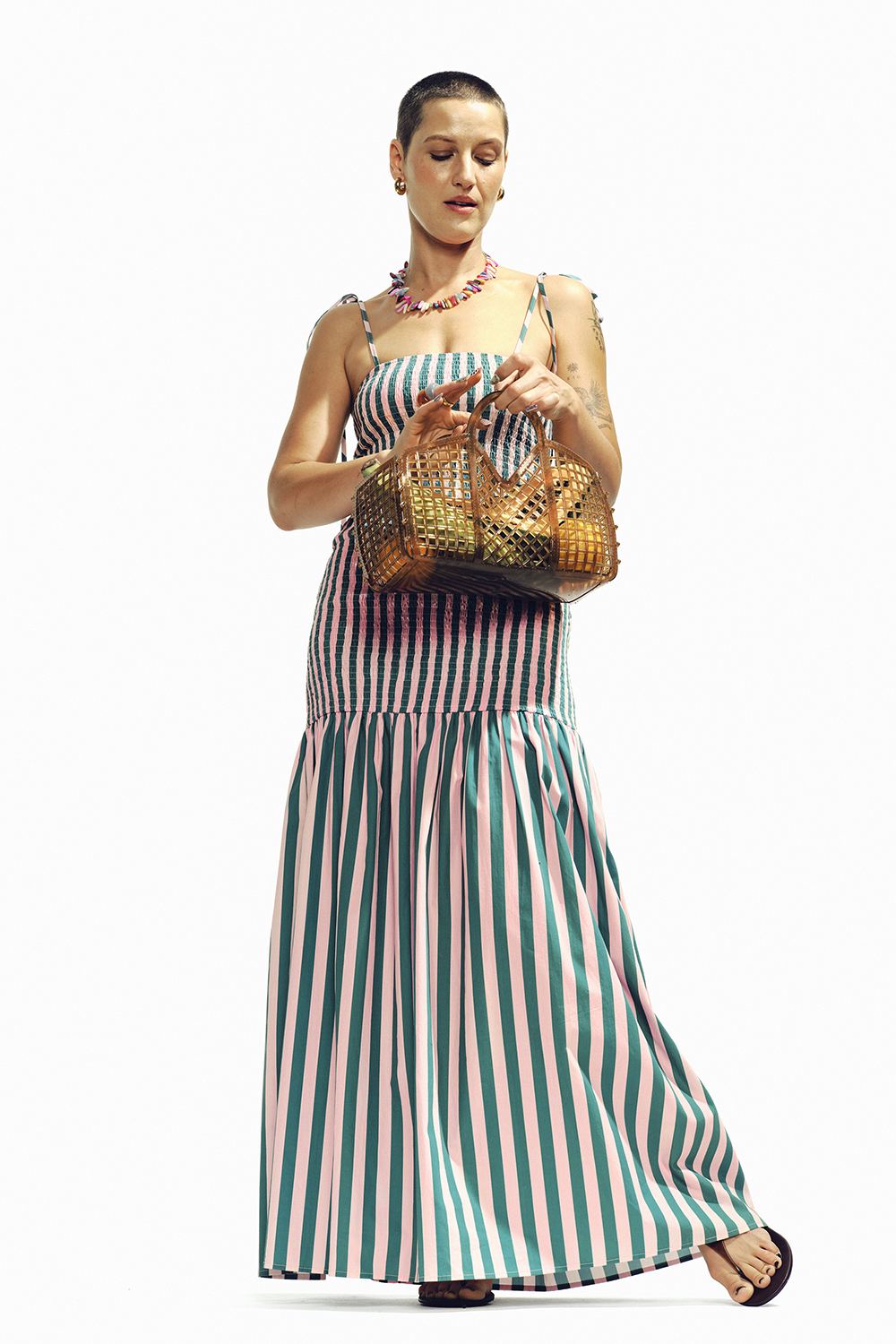 Rochie lungă Jungle Rose