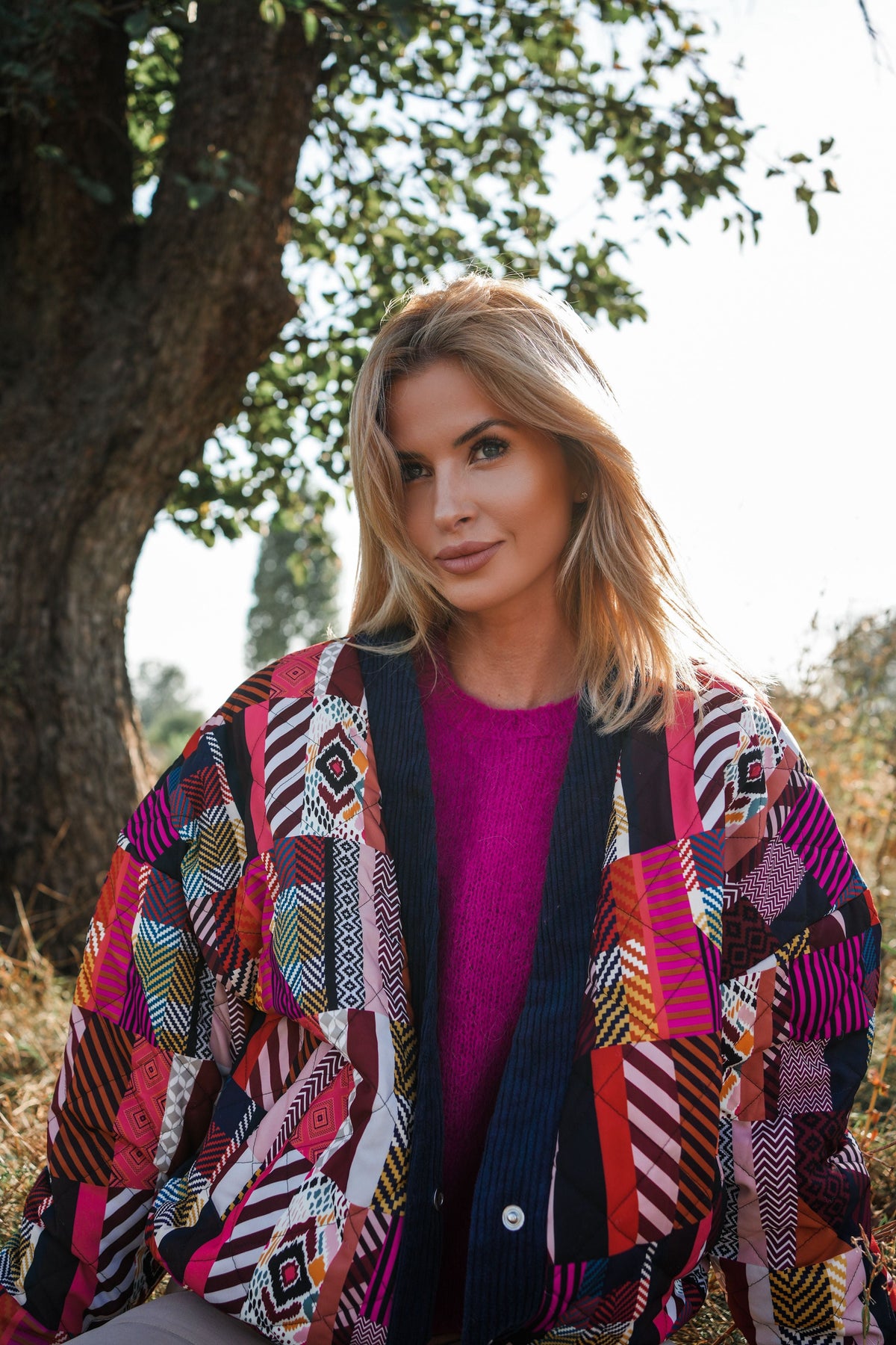 Patch Me Tender leichte gesteppte Jacke