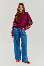 Blooming Letters Sweatshirt