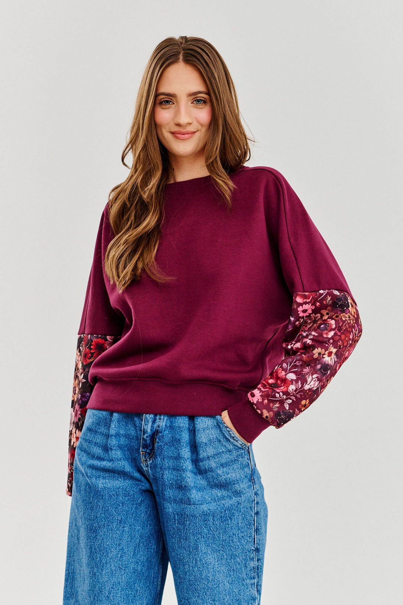 Blooming Letters Sweatshirt