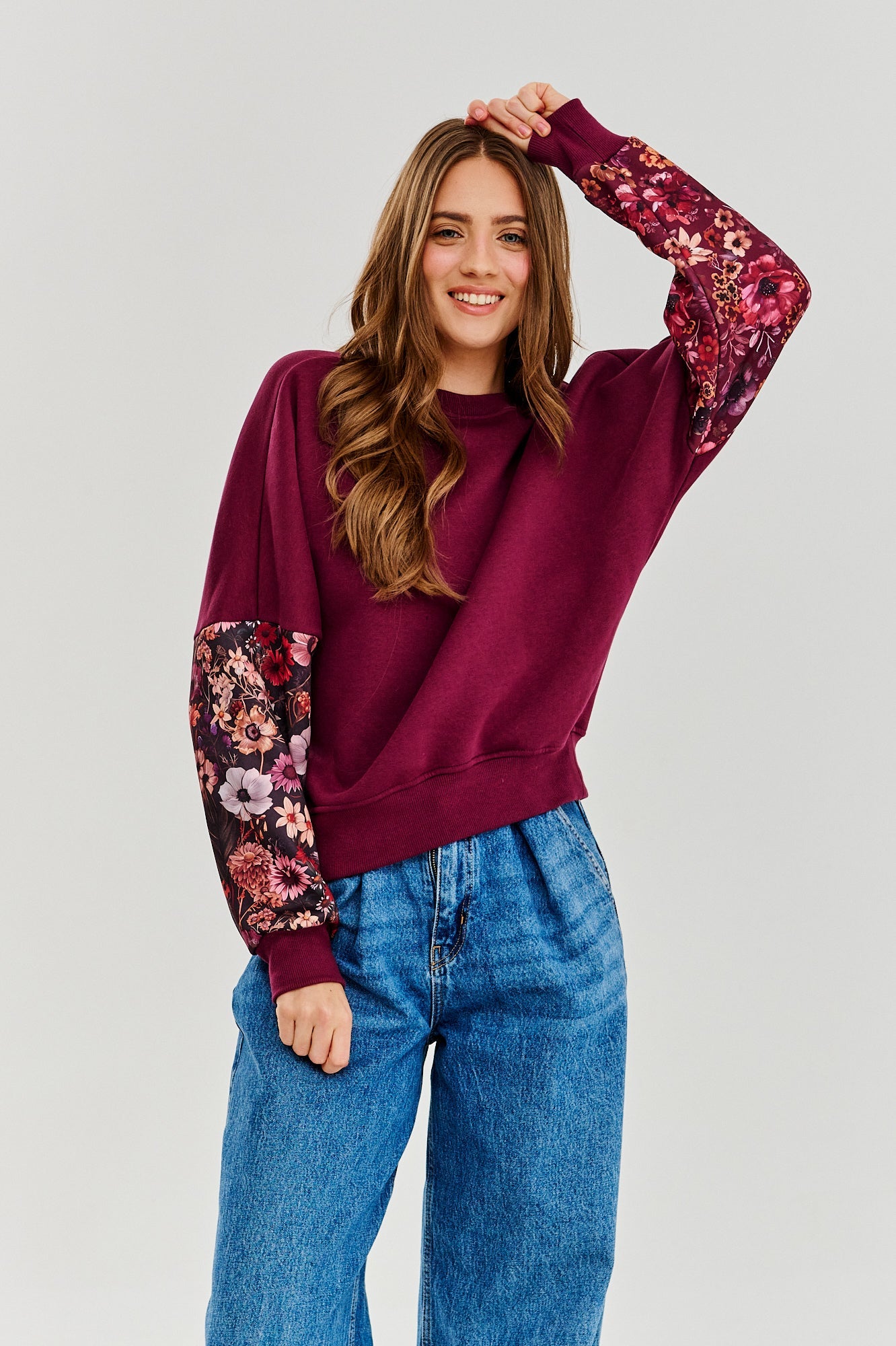 Blooming Letters Sweatshirt