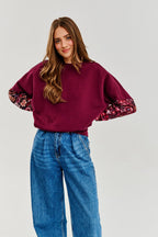 Blooming Letters Sweatshirt