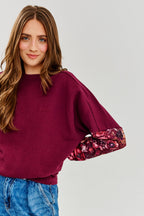 Blooming Letters Sweatshirt