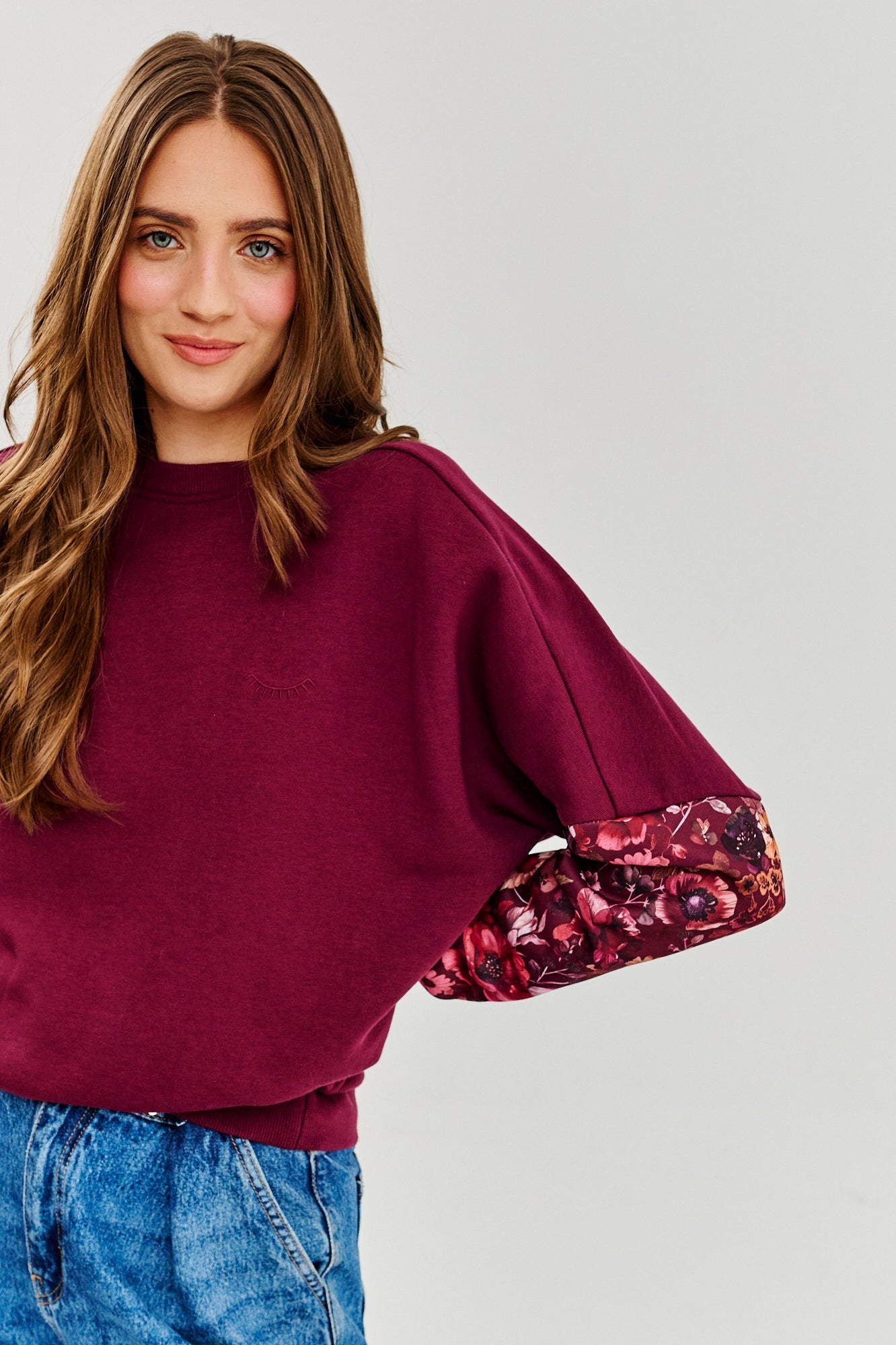 Blooming Letters Sweatshirt