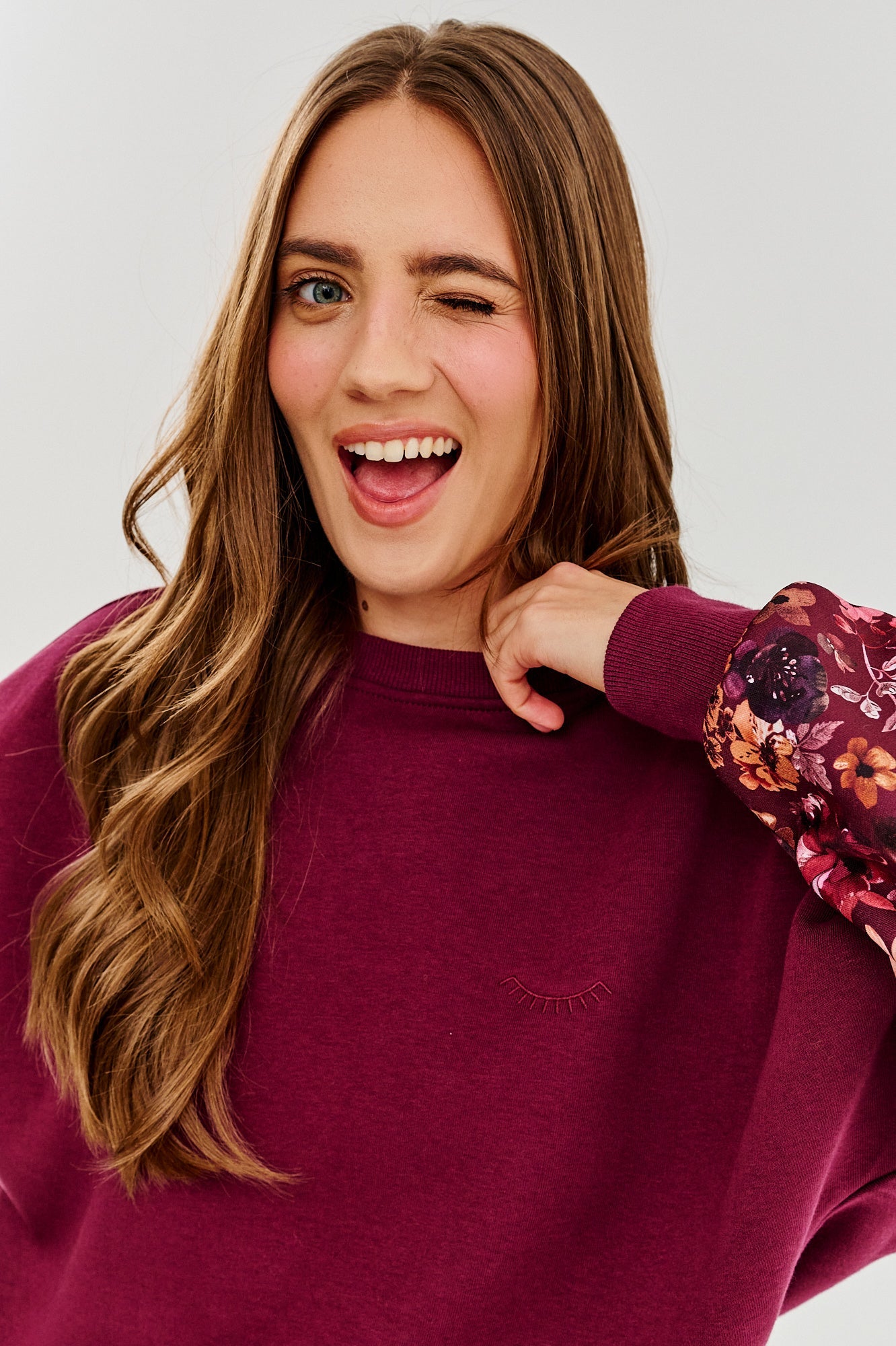 Blooming Letters Sweatshirt