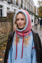 Candy Cane Balaclava Mütze