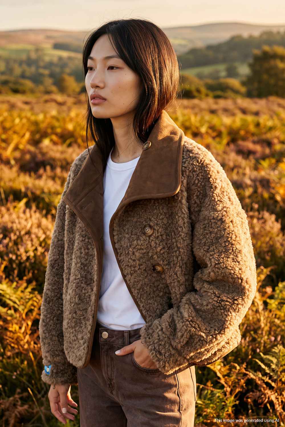 Teddy Acorn Reversible Jacket