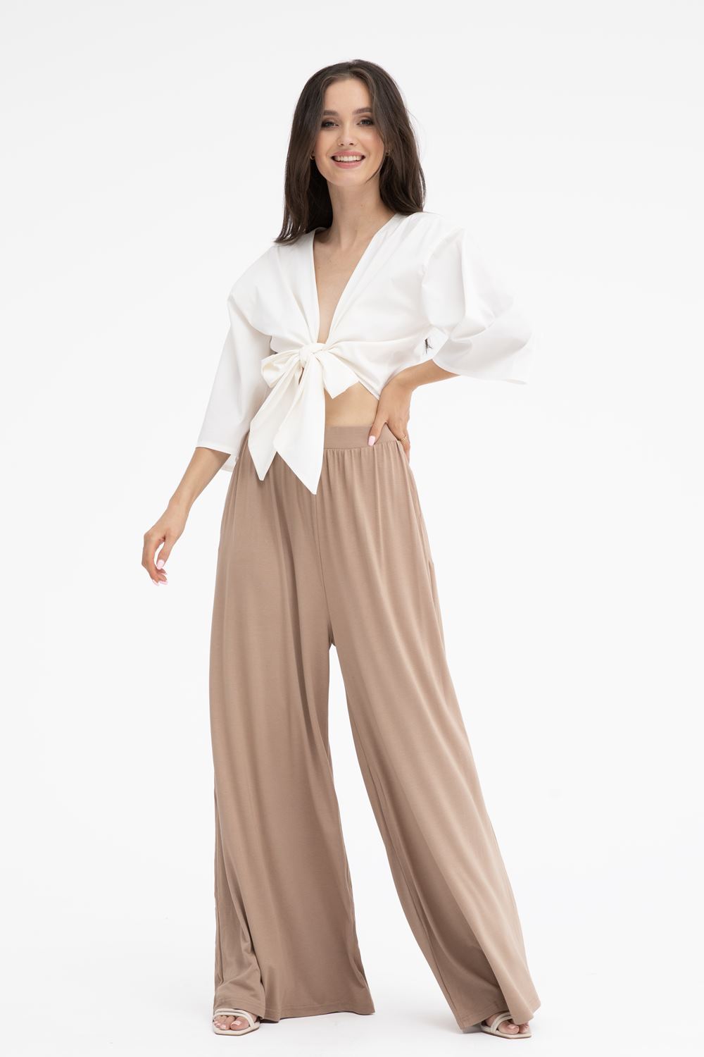 Sand Dunes wide trousers