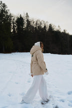 Anabelle Desert Moth Quilted Jacket