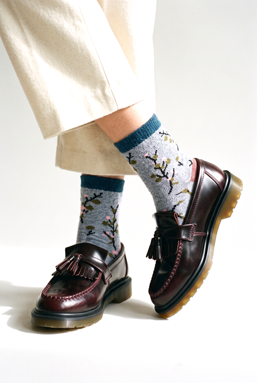 Quiet Folk wool and cashmere socks set