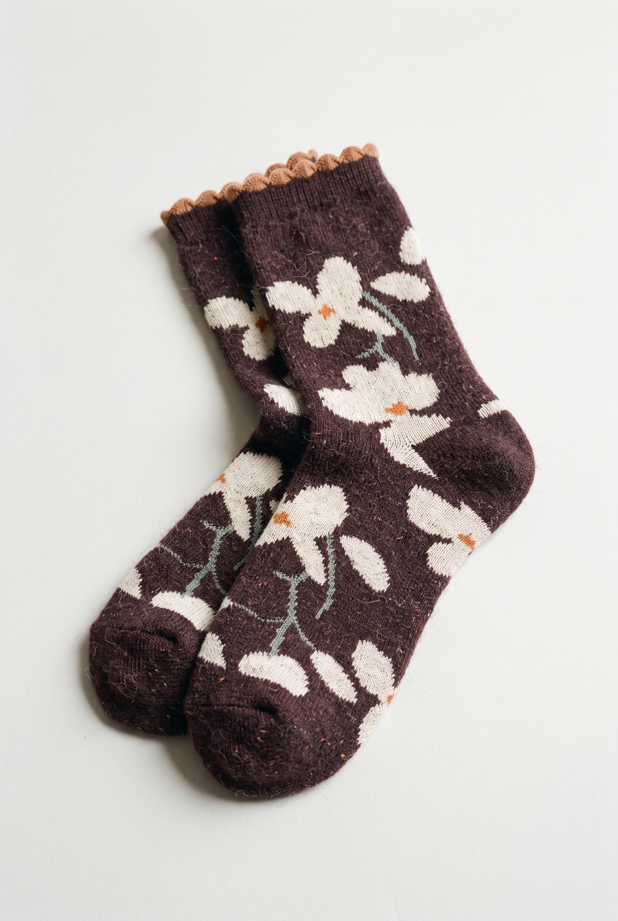 Folk Whisper wool and cashmere socks set