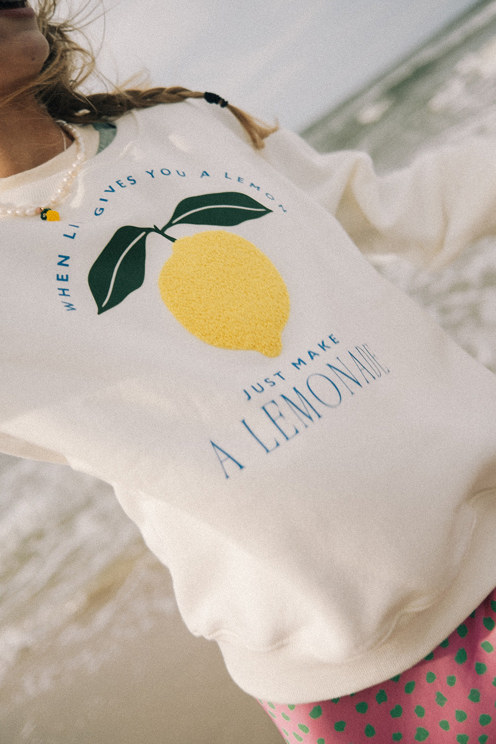 Lemon Splash Sweatshirt