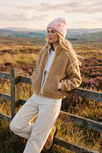 Teddy Fuzzy Dune Wool Jacket