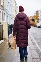 Arcticum Merlot Quilted Coat