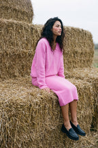 Rosewater Dream Knit Skirt