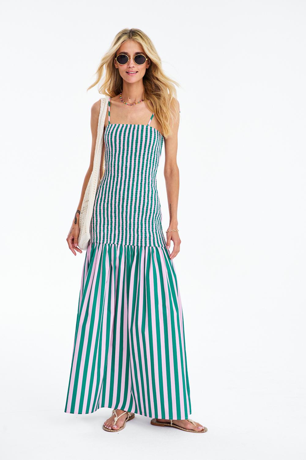 Rochie lungă Jungle Rose