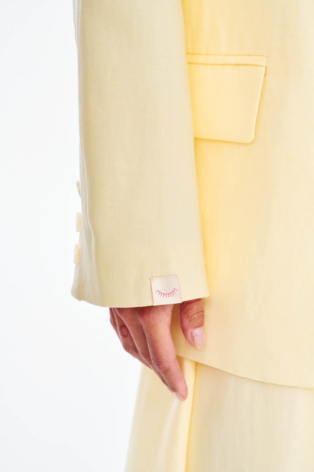 Here Comes the Sun linen blazer
