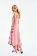 Summer Crush Linen Midi Dress