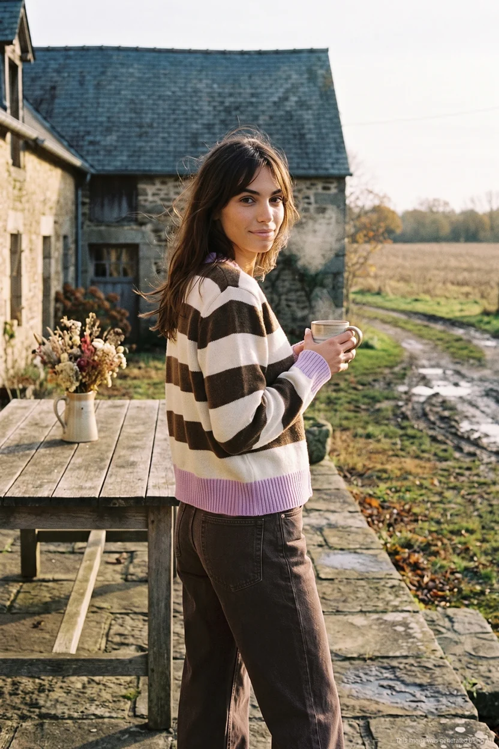 Amorette Wool and Cashmere Cardigan