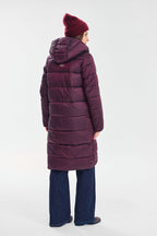 Arcticum Merlot Quilted Coat