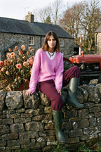 Dark Comfort Knit Pants