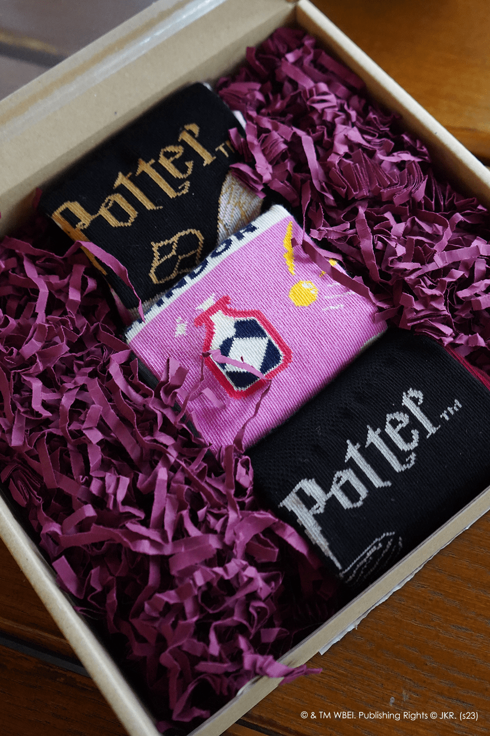 Set of 3 pairs of Harry Potter socks