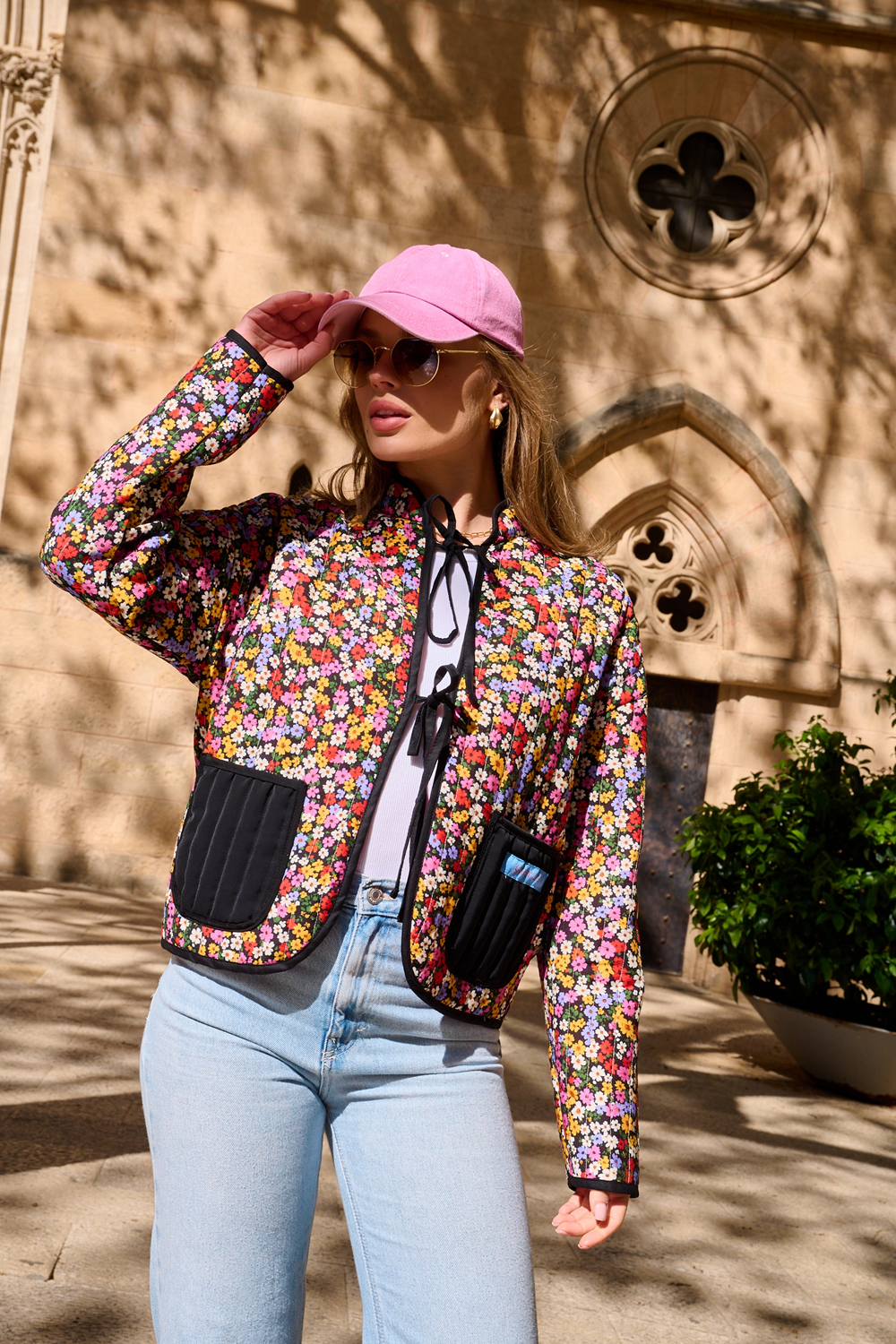 Blossom Charm leichte gesteppte Jacke