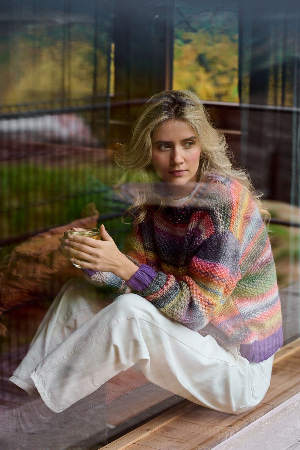 Retro Glam wool blend sweater