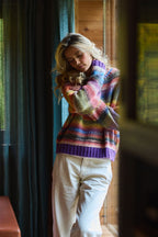 Retro Glam wool blend sweater