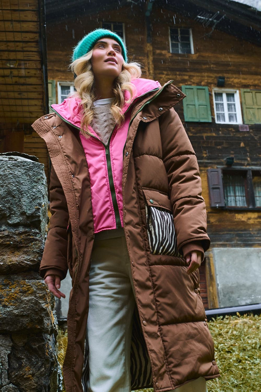 Veste d'hiver Mocha Roar