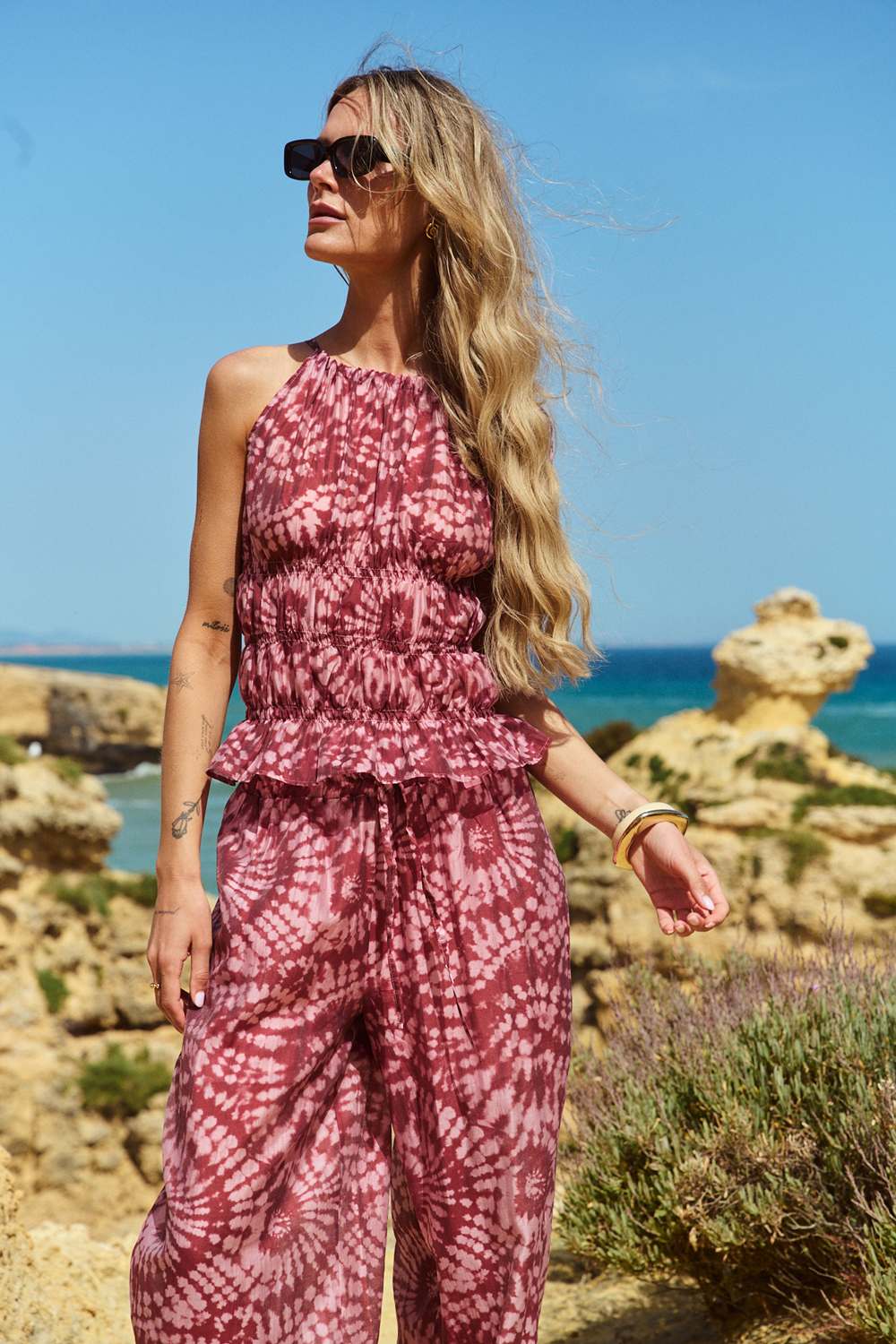 Solar Spin Blouse