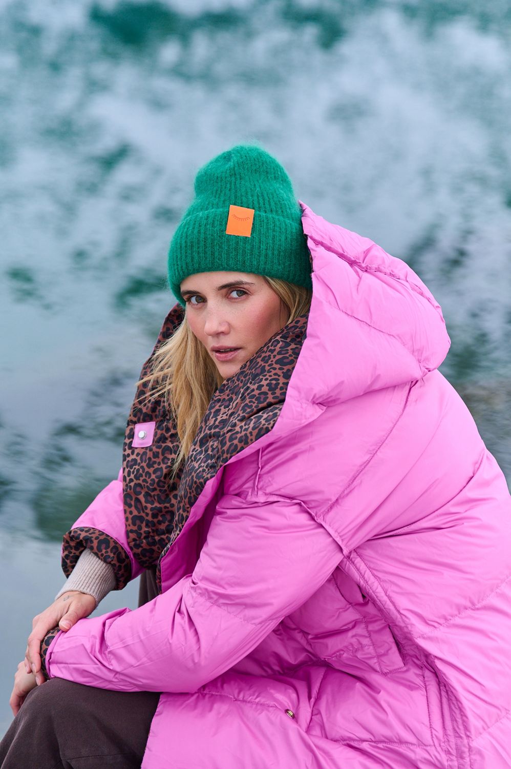 Alaska Pink Panther kétoldalas télikabát