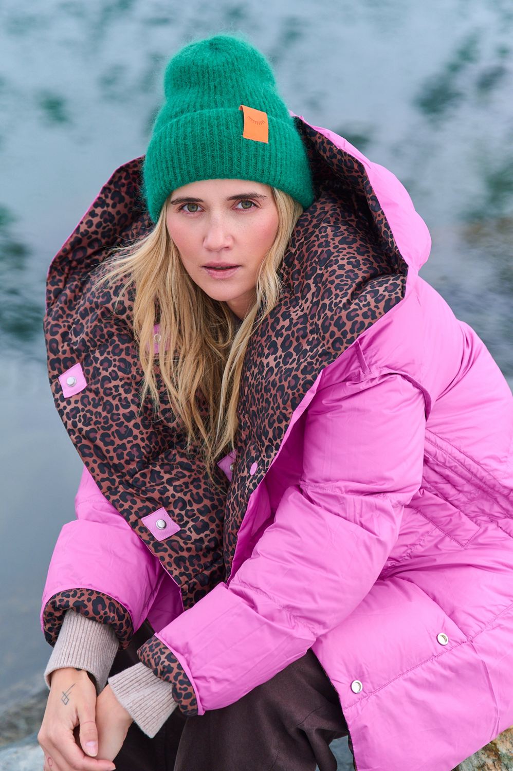 Alaska Pink Panther kétoldalas télikabát